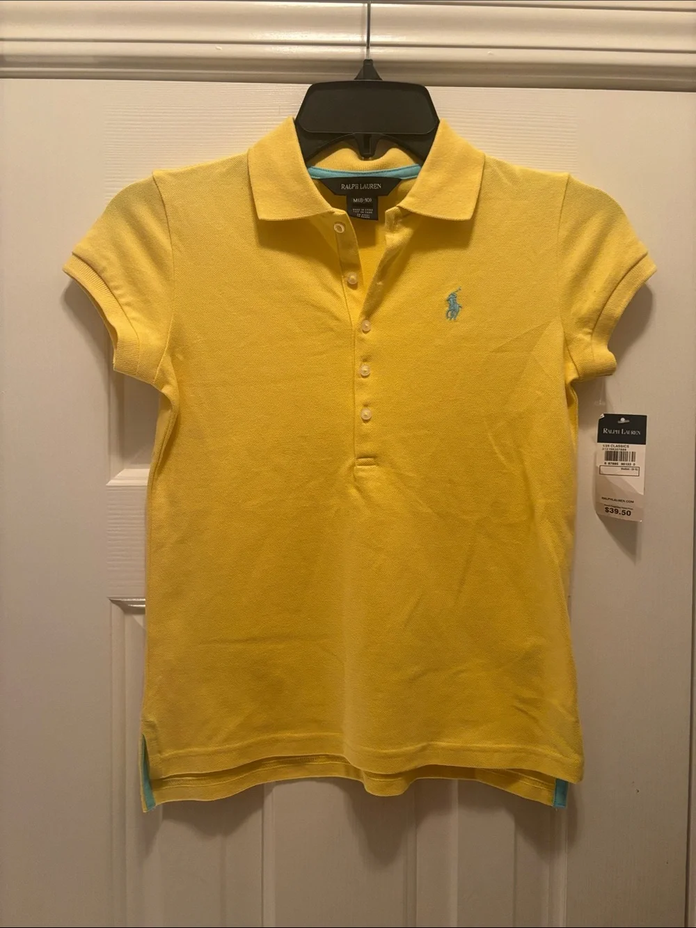 NWT Ralph Lauren Yellow Polo Shirt